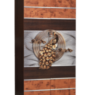 Locker with Design Door (2 Doors)  Model No: WD05